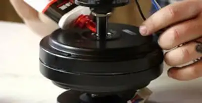 Ceiling fan motor repair and internal component adjustment in Overland Park, KS