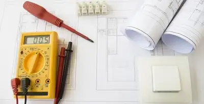 electrical service featuring diagnostic tools and electrical planning performed by certified electricians in Overland Park, KS