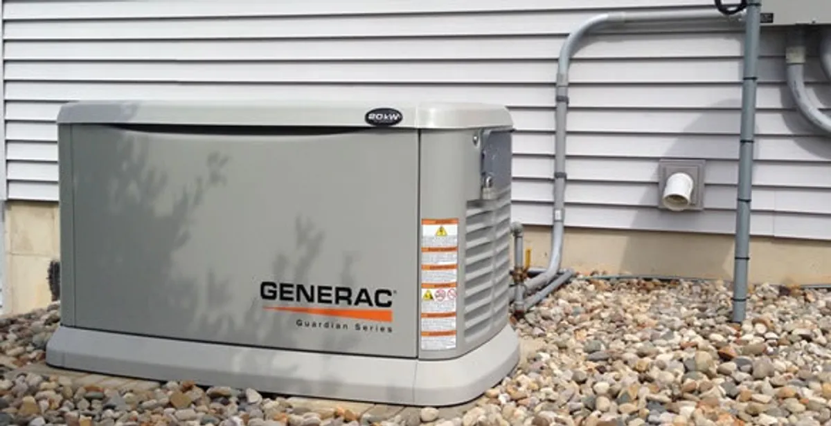 generator installation service featuring outdoor standby generator setup by licensed electricians in Overland Park, KS