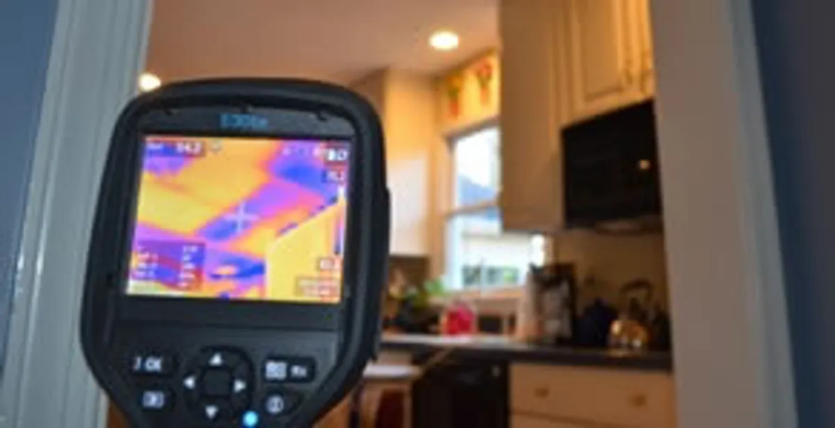home energy audit service using thermal imaging to evaluate electrical efficiency inside a home in Overland Park, KS