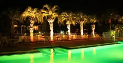 landscape lighting installation services illuminating outdoor recreational areas in Overland Park, KS