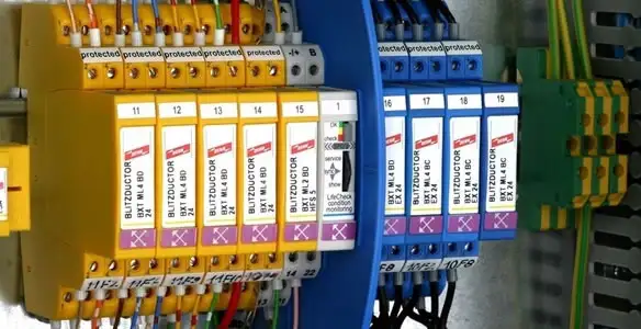 lightning surge protection equipment integrated into electrical system by certified electricians in Overland Park, KS